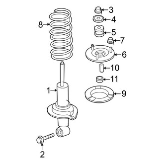 Nissan OE - Front Suspension - Struts & Components (RWD)