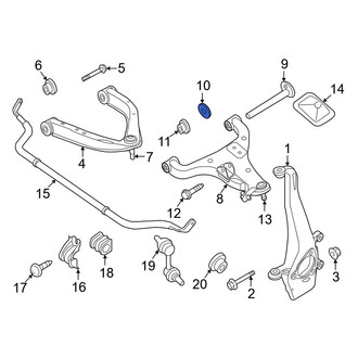 Nissan OE - Front Alignment Camber Adjusting Eccentric