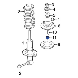 Nissan OE - Front Suspension Shock Absorber & Strut Mount Bushing