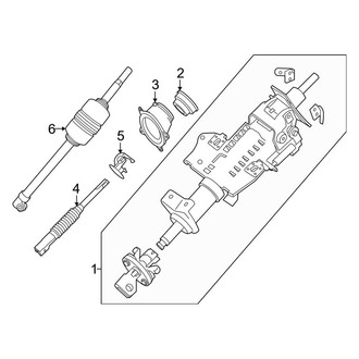 Nissan OE - Steering Column Assembly