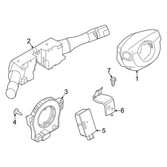 Nissan OE - Steering Column - Shroud, Switches & Levers