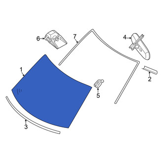 Nissan OE - Front Windshield