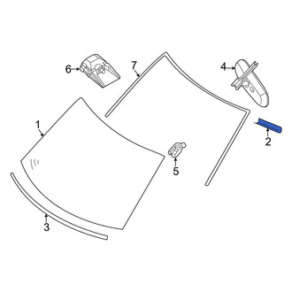 Nissan OE - Windshield Spacer
