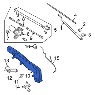 Nissan OE - Washer Fluid Reservoir