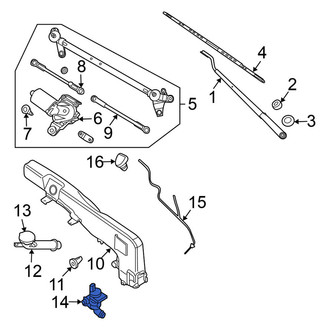 Nissan OE - Windshield Washer Pump