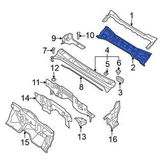 Nissan OE - Upper Firewall