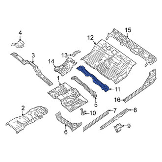 Nissan OE - Center Floor Pan Crossmember