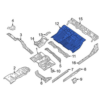 Nissan OE - Rear Floor Pan