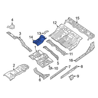Nissan OE - Floor Pan Reinforcement
