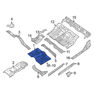 Nissan OE - Front Floor Pan