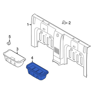 Nissan OE - Rear Right Floor Storage Compartment