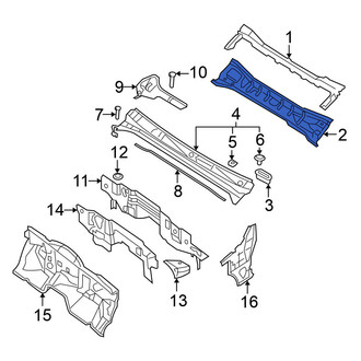 Nissan OE - Upper Firewall