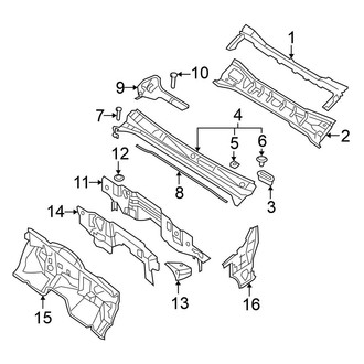 Nissan OE - Cab - Cowl (W/O Sunroof), (PRO-4X / PRO-X / S / SV Crew Cab)