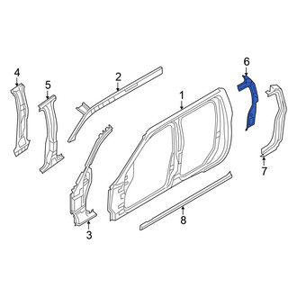Nissan OE - Left Body C-Pillar