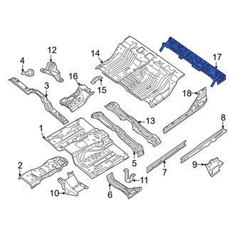 Nissan OE - Center Floor Pan Crossmember