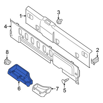 Nissan OE - Rear Right Floor Storage Compartment