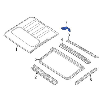 Nissan OE - Right Roof Molding