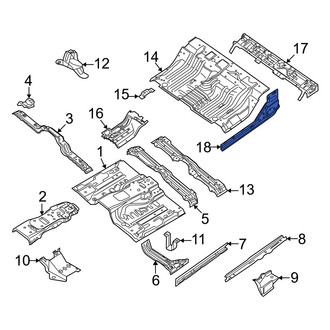 Nissan OE - Rear Right Rocker Panel