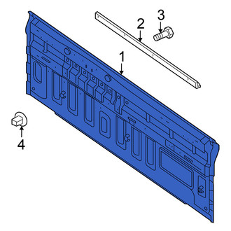 Nissan OE - Rear Truck Cab Back Panel