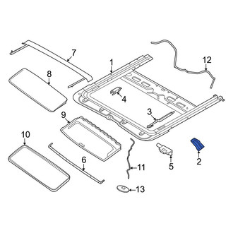 Nissan OE - Sunroof Frame Bracket