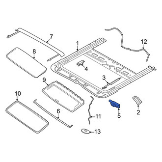 Nissan OE - Sunroof Motor