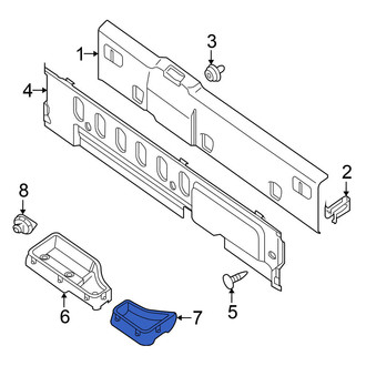 Nissan OE - Rear Left Floor Storage Compartment