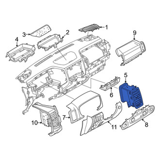 Nissan OE - Right Inner Dashboard Air Vent