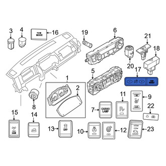 Nissan OE - Driver Information Display Switch