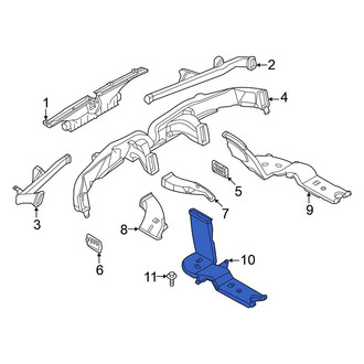 Nissan OE - Right Lower Instrument Panel Air Duct