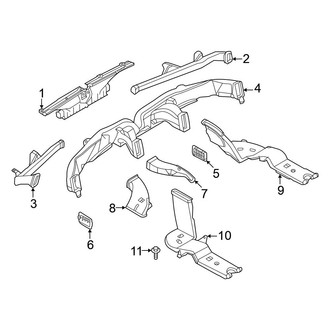 Nissan OE - Instrument Panel - Ducts