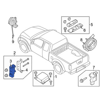 Nissan OE - Air Bag Impact Sensor Bracket