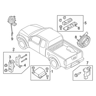 Nissan OE - Restraint Systems - Air Bag Components (Modules & Sensors)