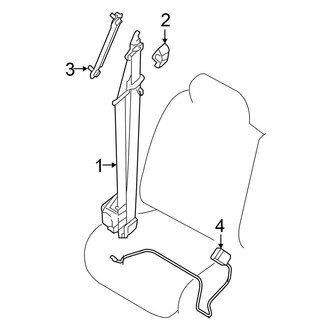 Nissan OE - Restraint Systems - Front Seat Belts