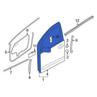 Nissan OE - Front Left Door Shell