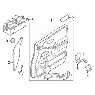 Nissan OE - Front Door - Interior Trim