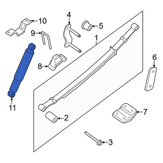 Nissan OE - Rear Suspension Shock Absorber