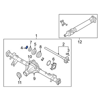 Nissan OE - Drive Axle Shaft Snap Ring