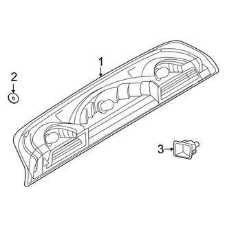 Nissan OE - Rear Lamps - High Mounted Stop Lamp