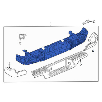 Nissan OE - Rear Bumper