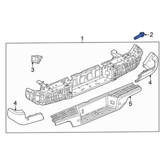 Nissan OE - Bumper Bolt