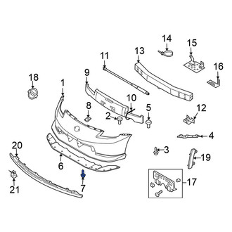 Nissan OE - Radiator Support Splash Shield Screw