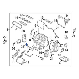 Nissan OE - Cabin Air Temperature Sensor