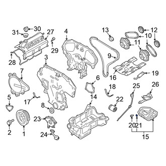 Nissan OE - Engine Oil Drain Plug Gasket