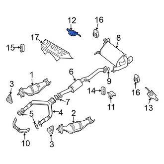 Nissan OE - Rear Exhaust System Hanger