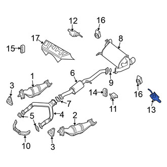 Nissan OE - Rear Exhaust System Hanger