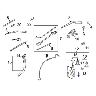 Nissan OE - Washer Fluid Level Sensor