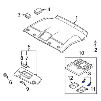 Nissan OE - Rear Trunk Light Bulb