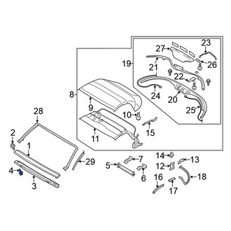 Nissan OE - Engine Cooling Fan Clutch Bolt