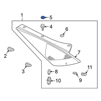 Nissan OE - Tail Light Assembly Cap