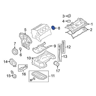 Nissan OE - Rear Engine Crankshaft Seal